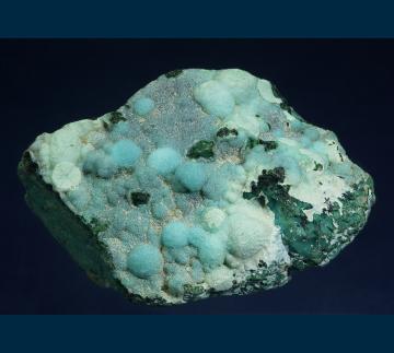 MMH-02 Gem Chrysocolla with Malachite and Tenorite from Globe-Miami District, Gila Co., Arizona, USA MMH-02 Gem Chrysocolla with Malachite and Tenorite from Globe-Miami District, Gila Co., Arizona, USA