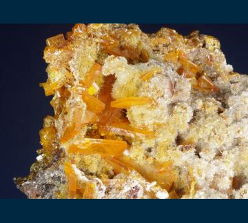 MMH-10 Wulfenite and Hemimorphite from Ojuela Mine, Mapimi District, Bufa de Mapimi, Mun. de Mapimi, Durango, Mexico