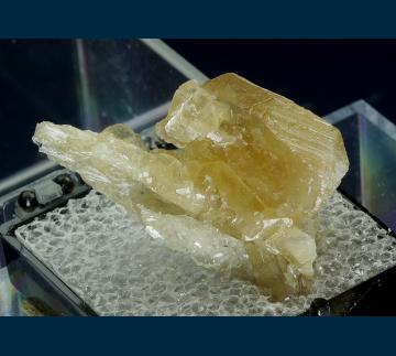 MMH-19 Calcite (pseudo Ulexite) from U.S. Borax Mine, Kramer Borate deposit, Boron, Kramer District, Kern Co., California, USA