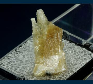 MMH-19 Calcite (pseudo Ulexite) from U.S. Borax Mine, Kramer Borate deposit, Boron, Kramer District, Kern Co., California, USA