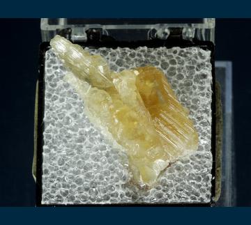 MMH-19 Calcite (pseudo Ulexite) from U.S. Borax Mine, Kramer Borate deposit, Boron, Kramer District, Kern Co., California, USA