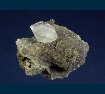 MMH-24 Quartz (var. Herkimer Diamond) from St Johnsville, Montgomery Co., New York, USA MMH-24 Quartz (var. Herkimer Diamond) from St Johnsville, Montgomery Co., New York, USA