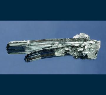 Stibnite with Calcite - China - RG0594