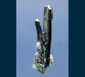 Stibnite with Calcite - China - RG0594