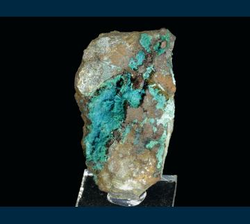 JL2-11 Chrysocolla (pseudo Brochantite) from Reward Mine, Russ District, Inyo Co., California, USA JL2-11 Chrysocolla (pseudo Brochantite) from Reward Mine, Russ District, Inyo Co., California, USA