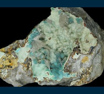 JL3-01 Hemimorphite from Reward Mine, Russ District, Inyo Co., California, USA JL3-01 Hemimorphite from Reward Mine, Russ District, Inyo Co., California, USA