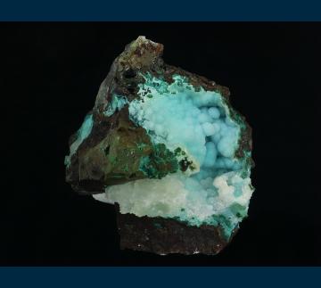 JL3-03 Drusy Quartz on Chrysocolla from Reward Mine, Russ District, Inyo Co., California, USA JL3-03 Drusy Quartz on Chrysocolla from Reward Mine, Russ District, Inyo Co., California, USA