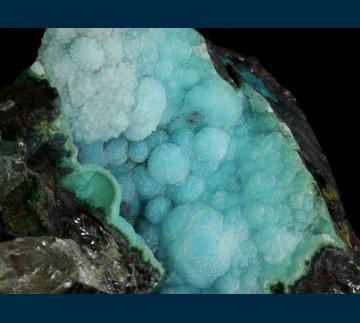 JL3-08 Chrysocolla from Reward Mine, Russ District, Inyo Co., California, USA