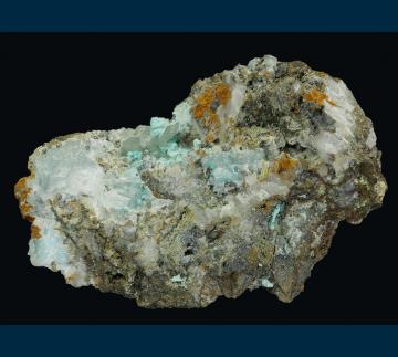 JL3-10 Hemimorphite from Reward Mine, Russ District, Inyo Co., California, USA JL3-10 Hemimorphite from Reward Mine, Russ District, Inyo Co., California, USA