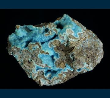 CHY-01 Hemimorphite from Wenshan Mine, Wenshan Co., Wenshan Autonomous Prefecture, Yunnan Province, China