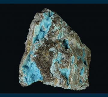 CHY-01 Hemimorphite from Wenshan Mine, Wenshan Co., Wenshan Autonomous Prefecture, Yunnan Province, China