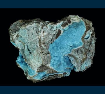 CHY-04 Hemimorphite from Wenshan Mine, Wenshan Co., Wenshan Autonomous Prefecture, Yunnan Province, China
