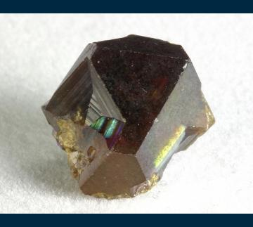 JA4-02 Andradite rainbow garnet from Kohse mine, Tenkawa village, Yoshino-gun, Nara Prefecture, Kinki Region, Honshu Island, Japan JA4-02 Andradite rainbow garnet from Kohse mine, Tenkawa village, Yoshino-gun, Nara Prefecture, Kinki Region, Honshu Island, Japan