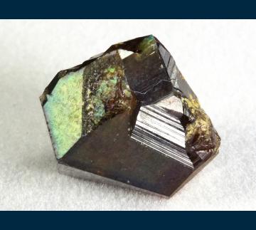JA4-02 Andradite rainbow garnet from Kohse mine, Tenkawa village, Yoshino-gun, Nara Prefecture, Kinki Region, Honshu Island, Japan JA4-02 Andradite rainbow garnet from Kohse mine, Tenkawa village, Yoshino-gun, Nara Prefecture, Kinki Region, Honshu Island, Japan