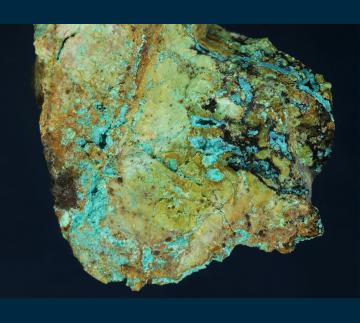 RG0389-2 Chrysocolla from Cerro Gordo Mine, Cerro Gordo District, Inyo County, California, USA