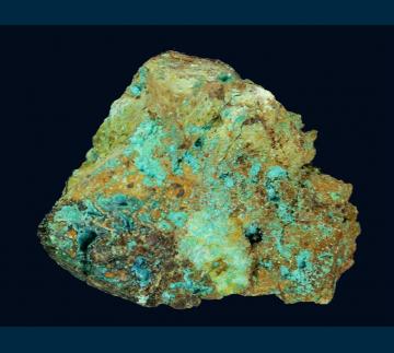 RG0389-3 Chrysocolla from Cerro Gordo Mine, Cerro Gordo District, Inyo County, California, USA