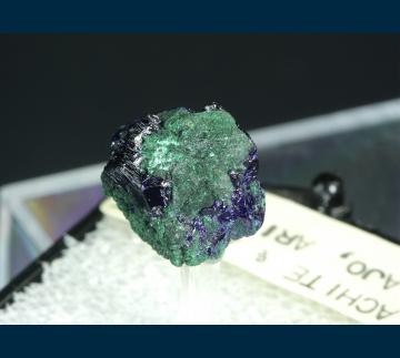 TN350 Azurite and Malachite from Ajo, Ajo District, Pima County, Arizona, USA TN350 Azurite and Malachite from Ajo, Ajo District, Pima County, Arizona, USA