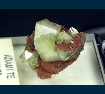 TN357 Adamite from Ojuela Mine, Mapimi District, Bufa de Mapimi, Mun. de Mapimi, Durango, Mexico