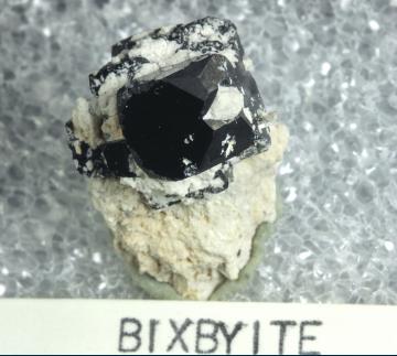 TN360 Bixbyite from Thomas Range, Juab County, Utah, USA TN360 Bixbyite from Thomas Range, Juab County, Utah, USA