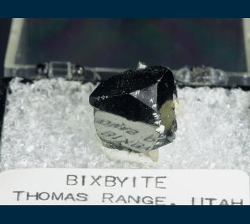 TN361 Bixbyite with Topaz from Thomas Range, Juab County, Utah, USA TN361 Bixbyite with Topaz from Thomas Range, Juab County, Utah, USA