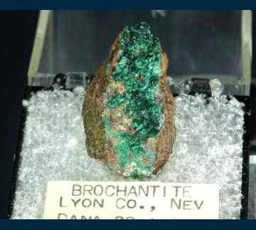 TN366 Brochantite from Douglas Hill Mine, Ludwig, Yerington District, Lyon Co., Nevada, USA TN366 Brochantite from Douglas Hill Mine, Ludwig, Yerington District, Lyon Co., Nevada, USA