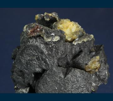 UTH-22 Magnetite with Quartz (var. Chalcedony) from Iron Springs District (Three Peaks), Iron Co., Utah, USA UTH-22 Magnetite with Quartz (var. Chalcedony) from Iron Springs District (Three Peaks), Iron Co., Utah, USA