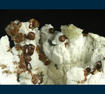 CL-04 Grossular, Feldspar, Scheelite from Pine Creek area, Bishop District, Inyo Co., California, USA CL-04 Grossular, Feldspar, Scheelite from Pine Creek area, Bishop District, Inyo Co., California, USA