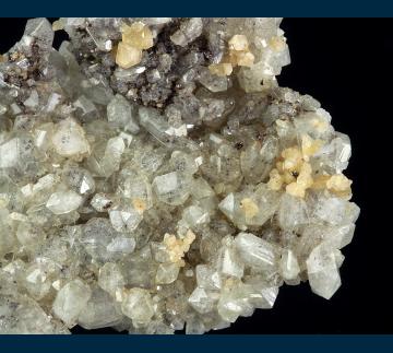 CL-10 Topaz with Rutile, Svanbergite, Schorl from Champion Mine, White Mts., Mono County, California, USA CL-10 Topaz with Rutile, Svanbergite, Schorl from Champion Mine, White Mts., Mono County, California, USA
