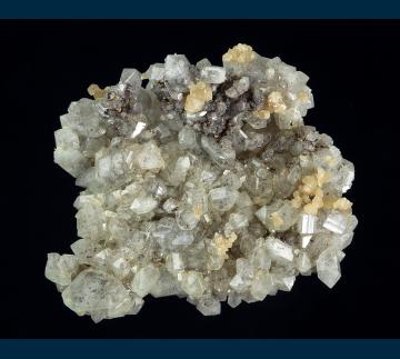 CL-10 Topaz with Rutile, Svanbergite, Schorl from Champion Mine, White Mts., Mono County, California, USA CL-10 Topaz with Rutile, Svanbergite, Schorl from Champion Mine, White Mts., Mono County, California, USA