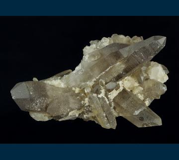 CL-13 Quartz (var. Smoky) with Hematite from Inyo Mts., Inyo Co,, California, USA CL-13 Quartz (var. Smoky) with Hematite from Inyo Mts., Inyo Co,, California, USA