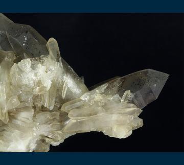 CL-13 Quartz (var. Smoky) with Hematite from Inyo Mts., Inyo Co,, California, USA CL-13 Quartz (var. Smoky) with Hematite from Inyo Mts., Inyo Co,, California, USA