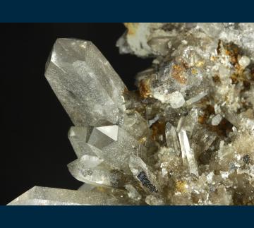 CL-14 Quartz with Anatase, Hematite from Chris Lehmann Anatase prospect, White Mts., Inyo County, California, USA CL-14 Quartz with Anatase, Hematite from Chris Lehmann Anatase prospect, White Mts., Inyo County, California, USA