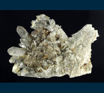 CL-14 Quartz with Anatase, Hematite from Chris Lehmann Anatase prospect, White Mts., Inyo County, California, USA CL-14 Quartz with Anatase, Hematite from Chris Lehmann Anatase prospect, White Mts., Inyo County, California, USA