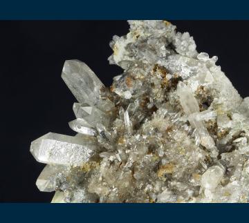 CL-14 Quartz with Anatase, Hematite from Chris Lehmann Anatase prospect, White Mts., Inyo County, California, USA CL-14 Quartz with Anatase, Hematite from Chris Lehmann Anatase prospect, White Mts., Inyo County, California, USA