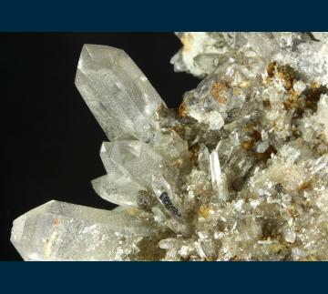 CL-14 Quartz with Anatase, Hematite from Chris Lehmann Anatase prospect, White Mts., Inyo County, California, USA CL-14 Quartz with Anatase, Hematite from Chris Lehmann Anatase prospect, White Mts., Inyo County, California, USA