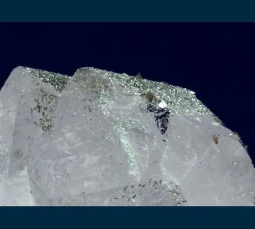 CL-24 Quartz with Chlorite, Hematite and Anatase from White Mts., Inyo Co., California, USA