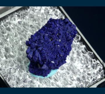 TN400 Azurite from Morenci, Clifton-Morenci District, Greenlee County, Arizona, USA TN400 Azurite from Morenci, Clifton-Morenci District, Greenlee County, Arizona, USA