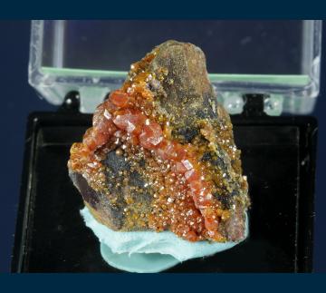 TN402 Vanadinite from Apache Mine, Globe Hills, Globe-Miami District, Gila Co., Arizona, USA