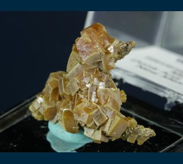 TN404 Wulfenite from Stevenson-Bennett Mine, Organ District, Organ Mts., Dona Ana County, New Mexico, USA TN404 Wulfenite from Stevenson-Bennett Mine, Organ District, Organ Mts., Dona Ana County, New Mexico, USA