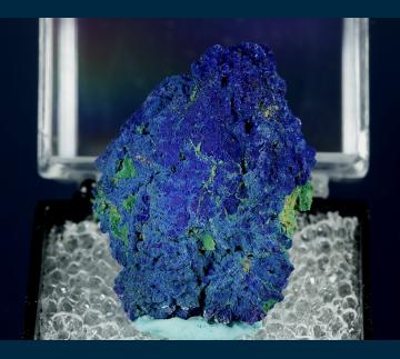 TN406 Azurite from Morenci, Clifton-Morenci District, Greenlee County, Arizona, USA