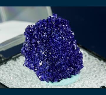 TN407 Azurite from Morenci, Clifton-Morenci District, Greenlee County, Arizona, USA