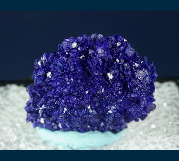 TN407 Azurite from Morenci, Clifton-Morenci District, Greenlee County, Arizona, USA