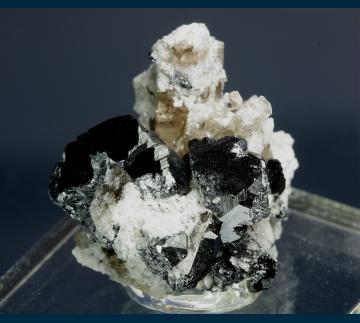 JBL-11 Bixbyite with Topaz from Solar Wind claim, Thomas Range, Juab Co., Utah, USA JBL-11 Bixbyite with Topaz from Solar Wind claim, Thomas Range, Juab Co., Utah, USA