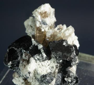 JBL-11 Bixbyite with Topaz from Solar Wind claim, Thomas Range, Juab Co., Utah, USA JBL-11 Bixbyite with Topaz from Solar Wind claim, Thomas Range, Juab Co., Utah, USA