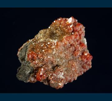 BG18-06 Vanadinite from North Geronimo Mine, Silver District, Trigo Mts., La Paz County, Arizona, USA BG18-06 Vanadinite from North Geronimo Mine, Silver District, Trigo Mts., La Paz County, Arizona, USA