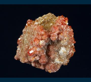 BG18-06 Vanadinite from North Geronimo Mine, Silver District, Trigo Mts., La Paz County, Arizona, USA BG18-06 Vanadinite from North Geronimo Mine, Silver District, Trigo Mts., La Paz County, Arizona, USA