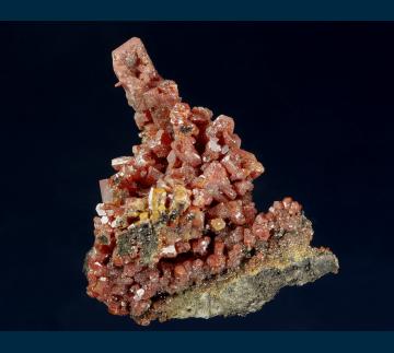 BG18-08 Vanadinite from North Geronimo Mine, Silver District, Trigo Mts., La Paz County, Arizona, USA BG18-08 Vanadinite from North Geronimo Mine, Silver District, Trigo Mts., La Paz County, Arizona, USA