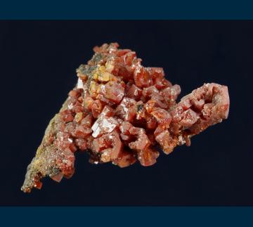 BG18-08 Vanadinite from North Geronimo Mine, Silver District, Trigo Mts., La Paz County, Arizona, USA BG18-08 Vanadinite from North Geronimo Mine, Silver District, Trigo Mts., La Paz County, Arizona, USA