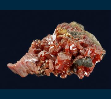 BG18-08 Vanadinite from North Geronimo Mine, Silver District, Trigo Mts., La Paz County, Arizona, USA BG18-08 Vanadinite from North Geronimo Mine, Silver District, Trigo Mts., La Paz County, Arizona, USA
