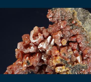 BG18-08 Vanadinite from North Geronimo Mine, Silver District, Trigo Mts., La Paz County, Arizona, USA BG18-08 Vanadinite from North Geronimo Mine, Silver District, Trigo Mts., La Paz County, Arizona, USA